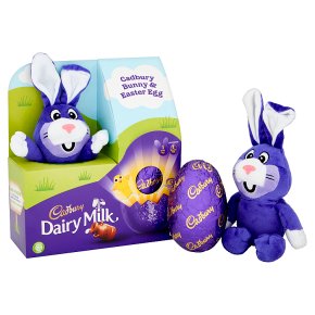 easter egg with soft toy