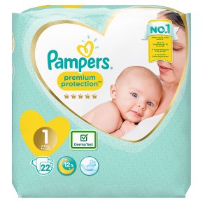 pampers new born baby