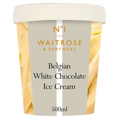 No.1 White Chocolate Ice Cream | Waitrose & Partners