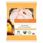 Waitrose Stock Brined Whole Chicken - 1.5kg 